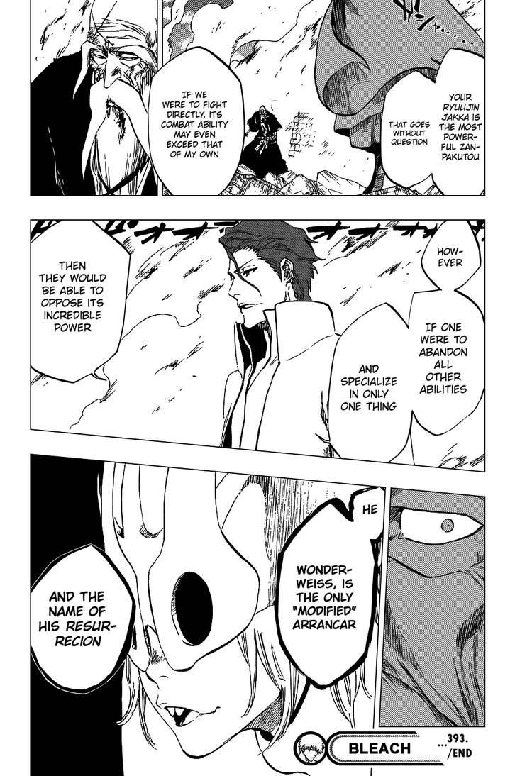 Bleach Chapter 393