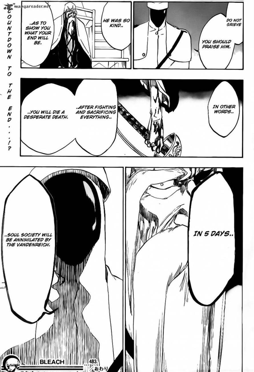 Bleach Chapter 483