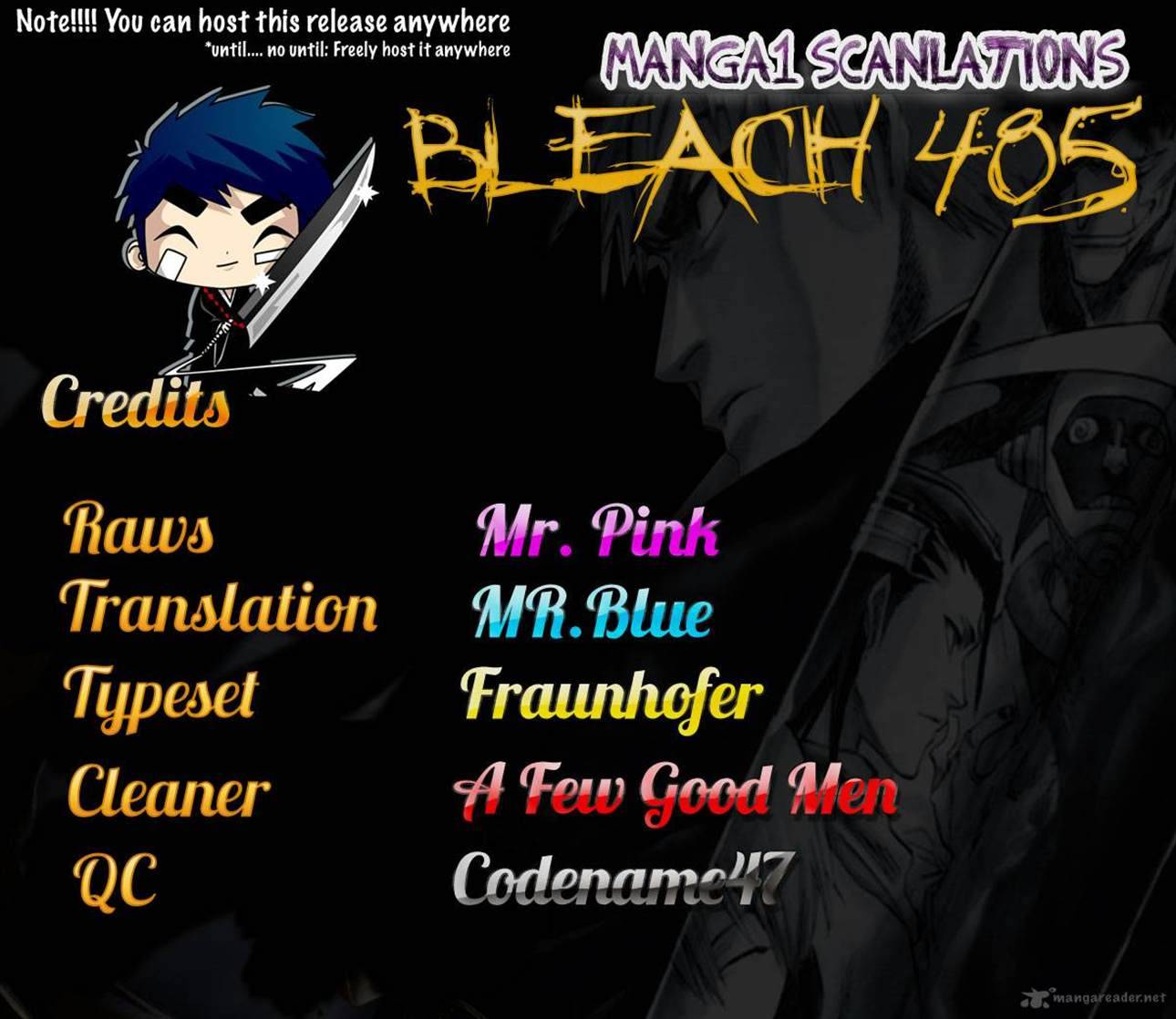 Bleach Chapter 485