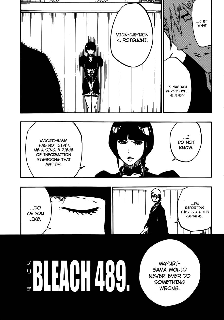 Bleach Chapter 489