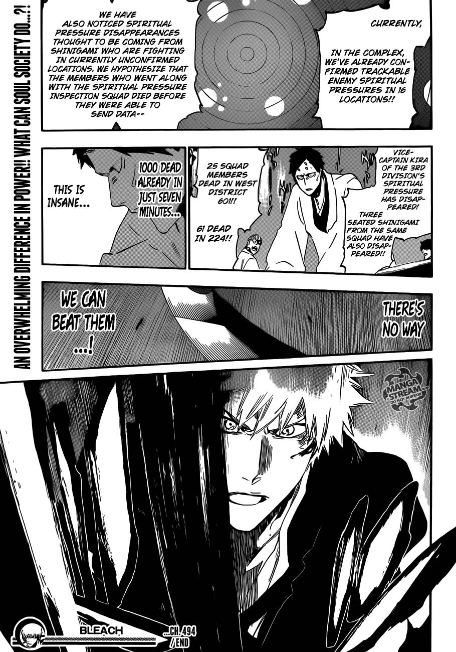 Bleach Chapter 494