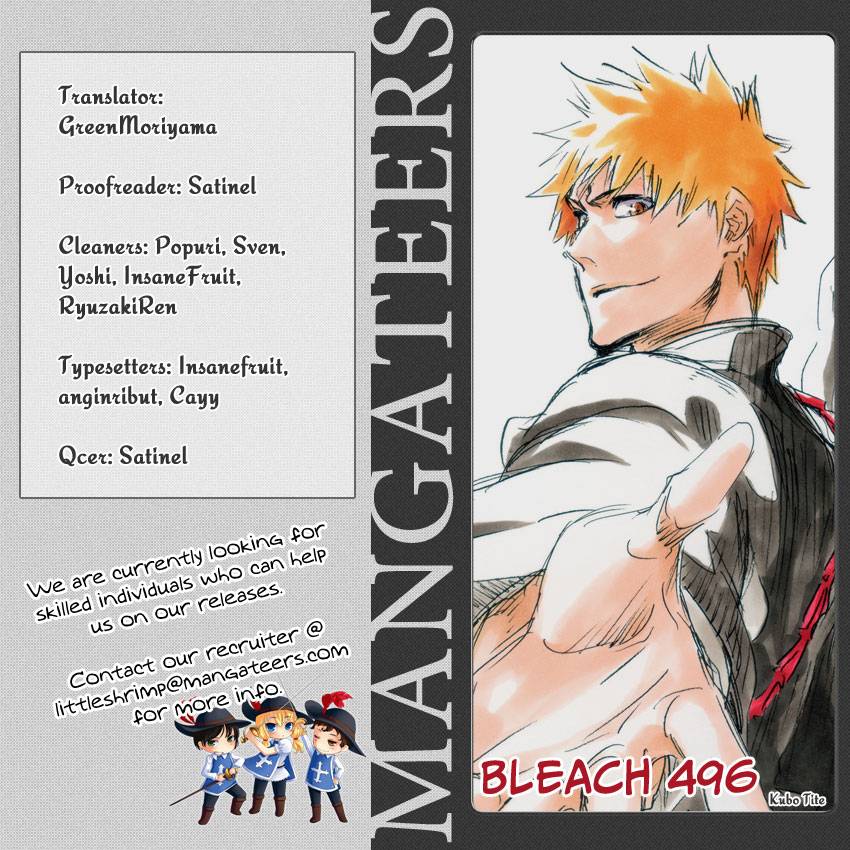 Bleach Chapter 496