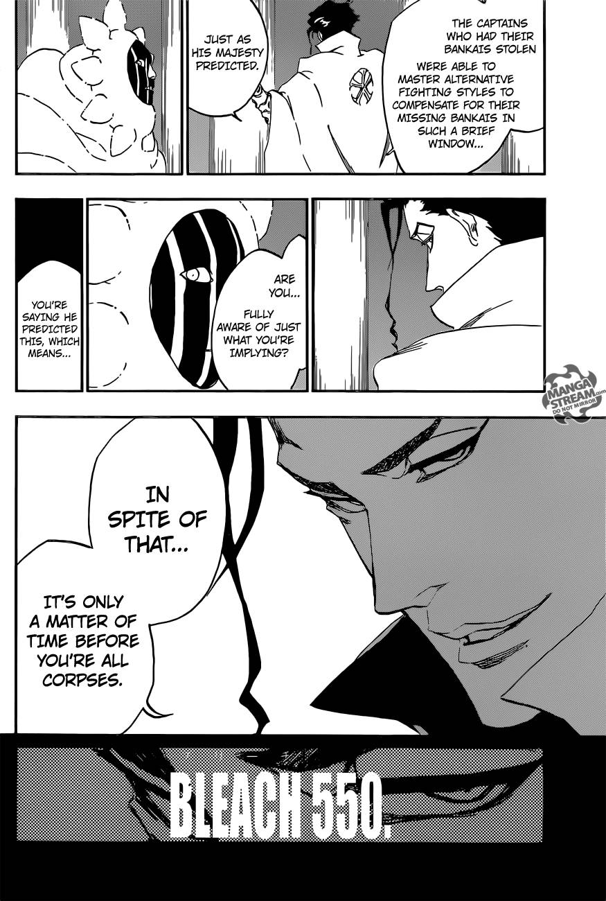 Bleach Chapter 550