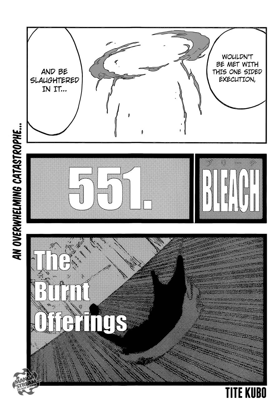 Bleach Chapter 551