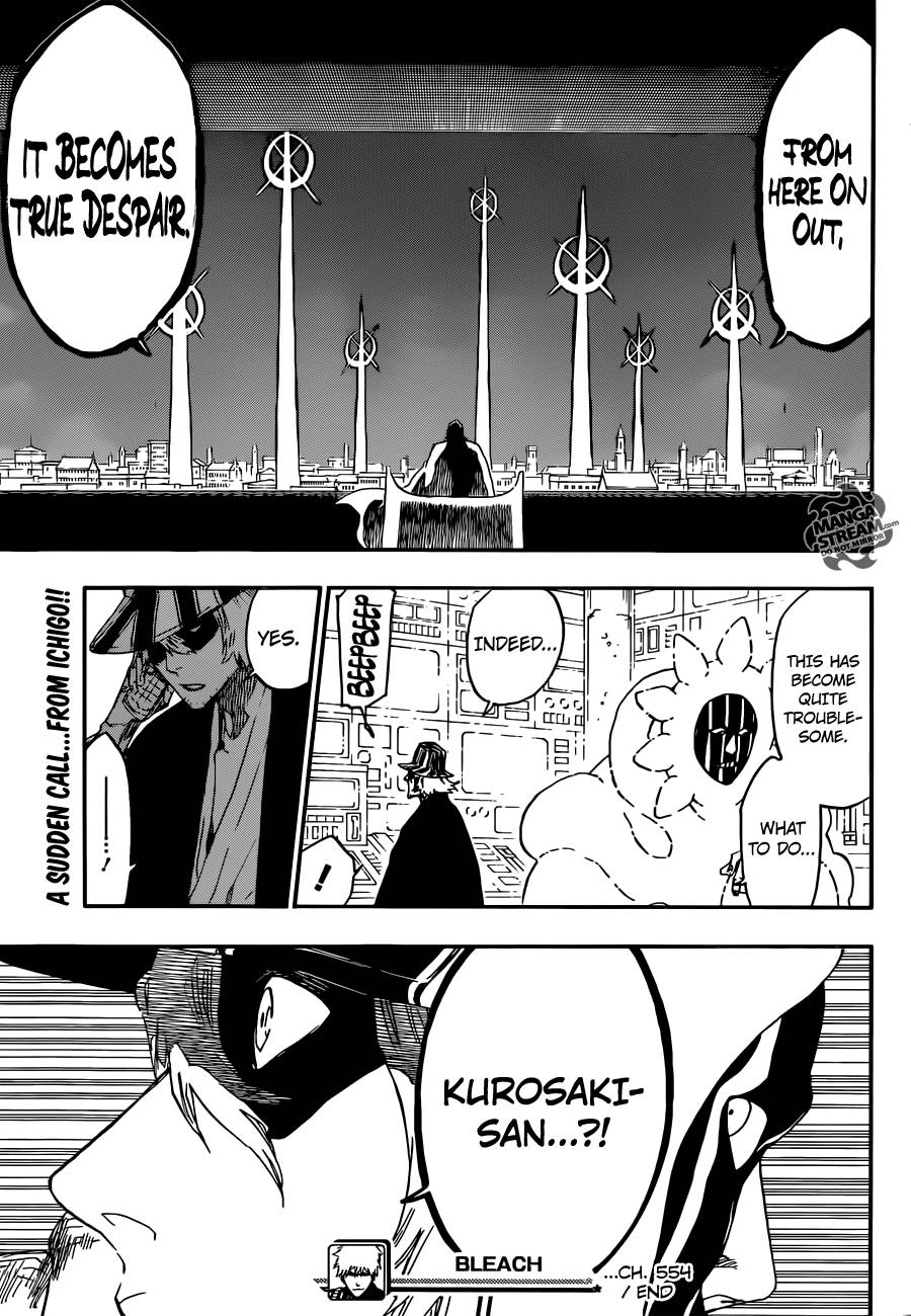 Bleach Chapter 554