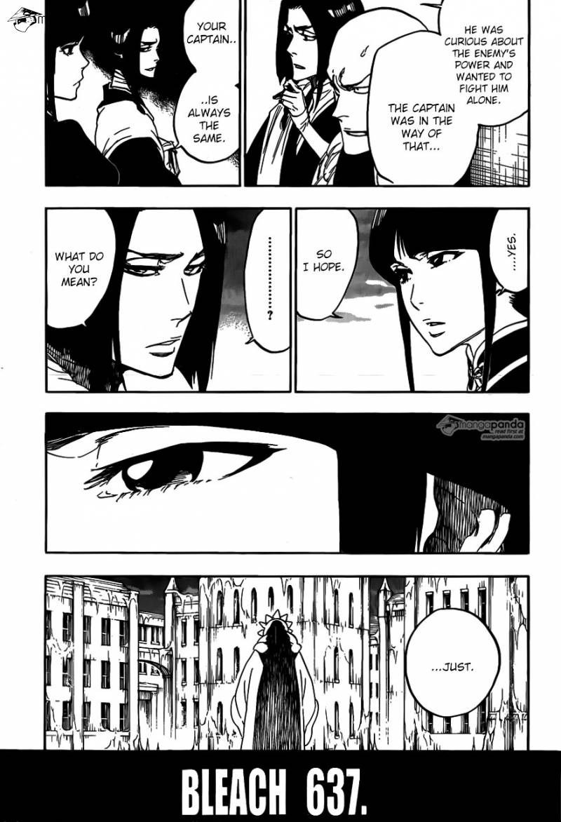 Bleach Chapter 637