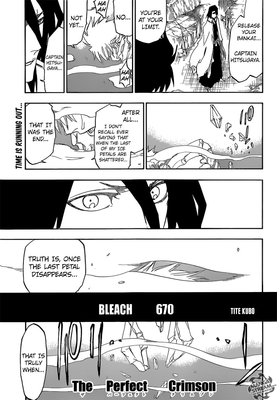 Bleach Chapter 670