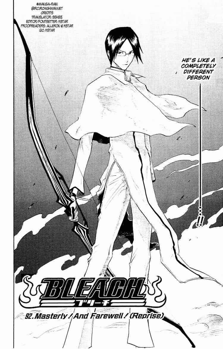 Bleach Chapter 92