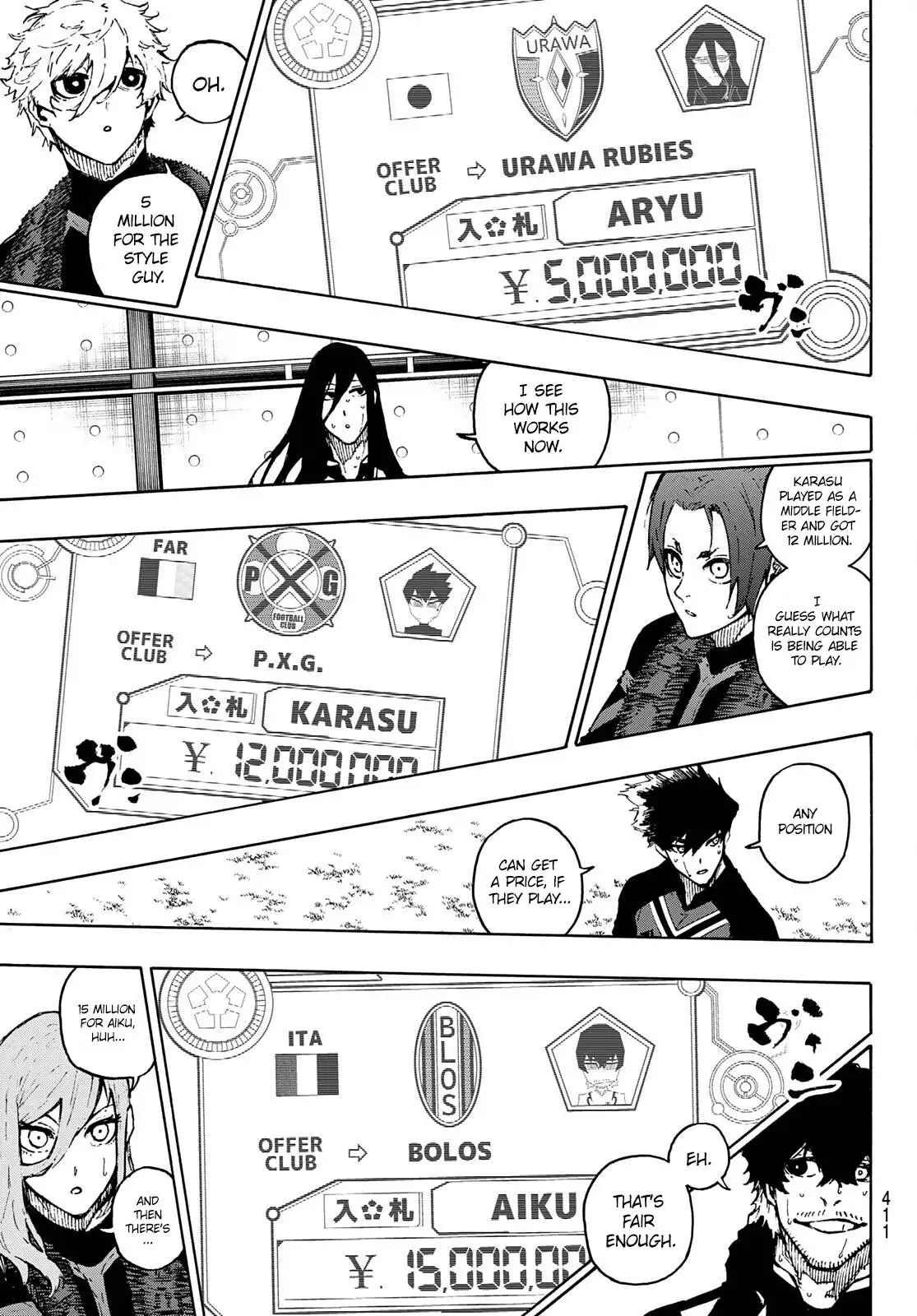 Blue Lock Chapter 170