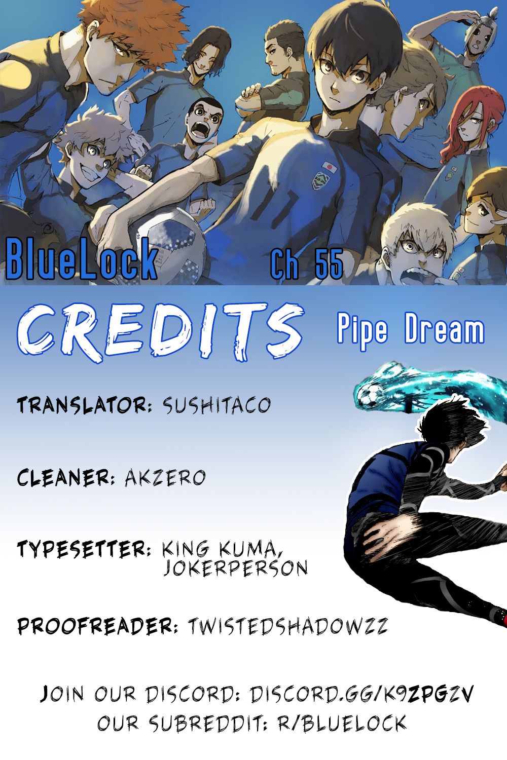 Blue Lock Chapter 55