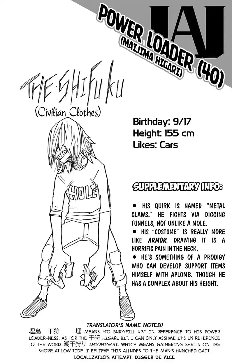 Boku no Hero Academia Chapter 8.5