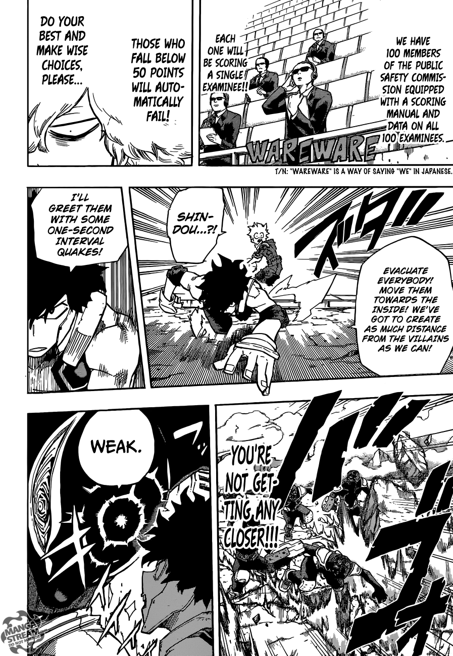 Boku no Hero Academia Chapter 111