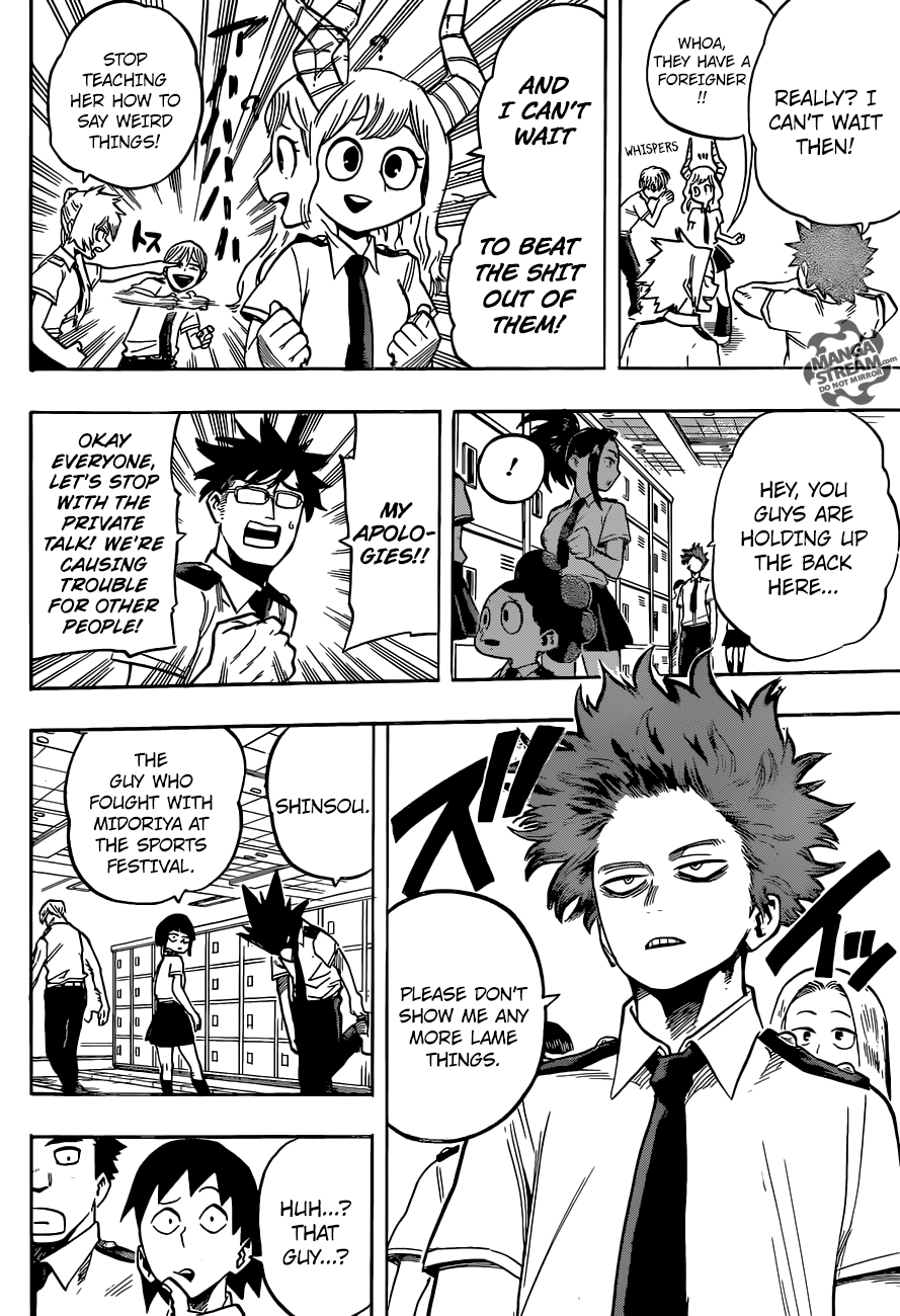 Boku no Hero Academia Chapter 121