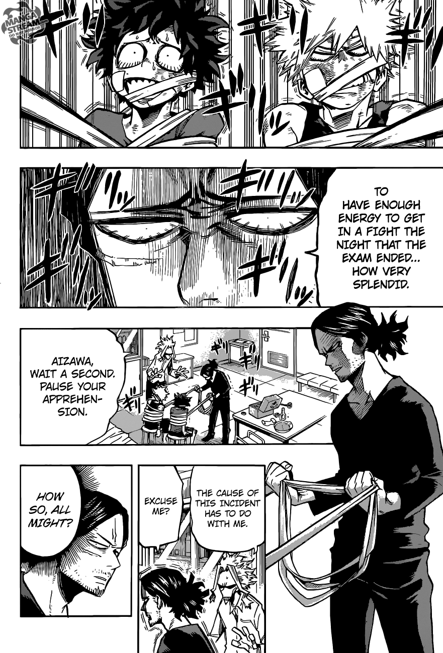 Boku no Hero Academia Chapter 121