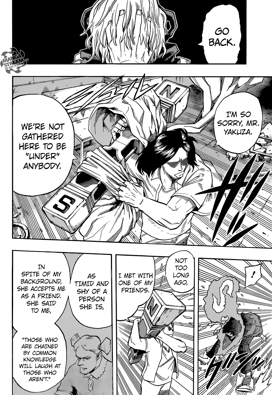 Boku no Hero Academia Chapter 125