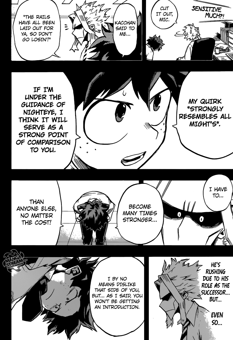 Boku no Hero Academia Chapter 126