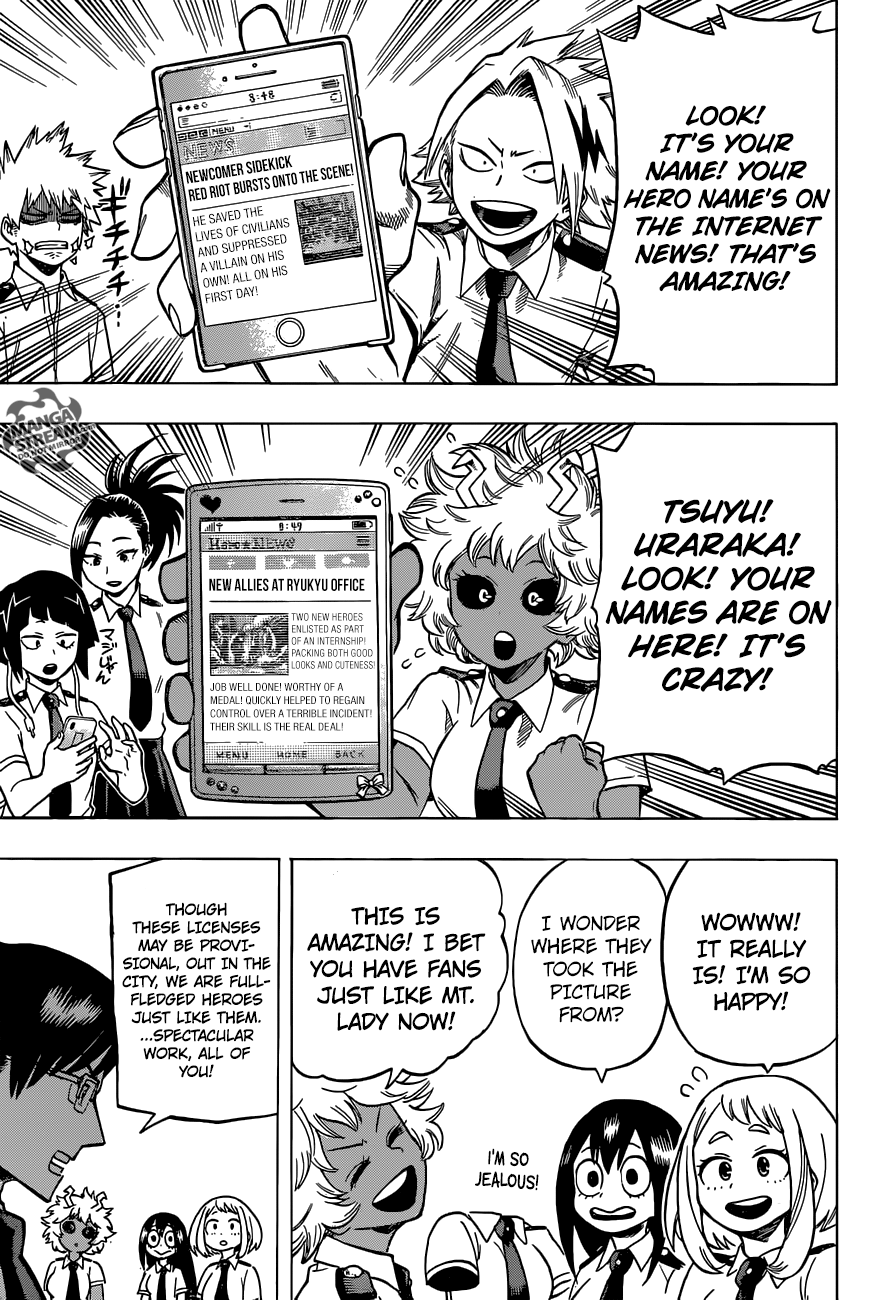 Boku no Hero Academia Chapter 134