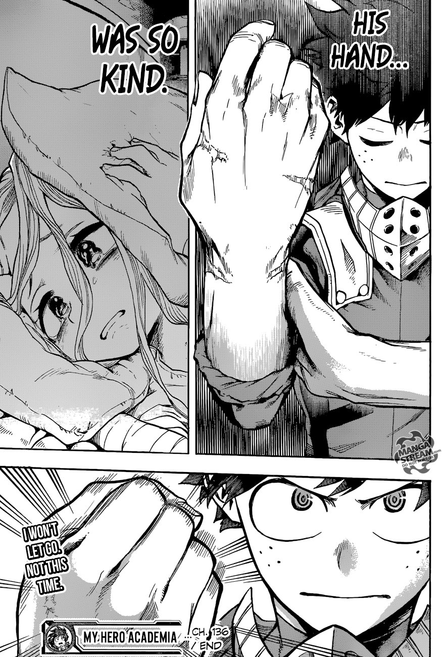 Boku no Hero Academia Chapter 136