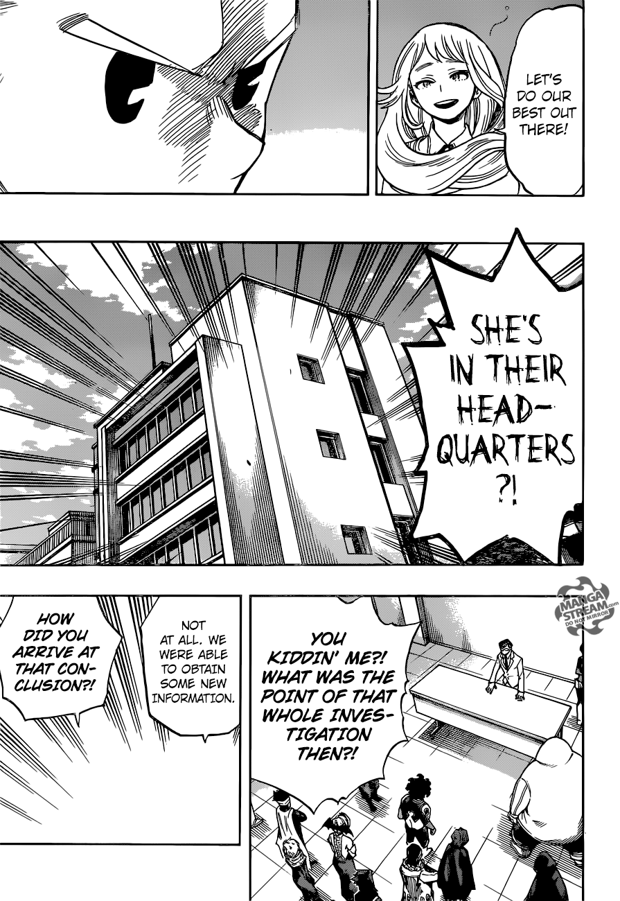 Boku no Hero Academia Chapter 137