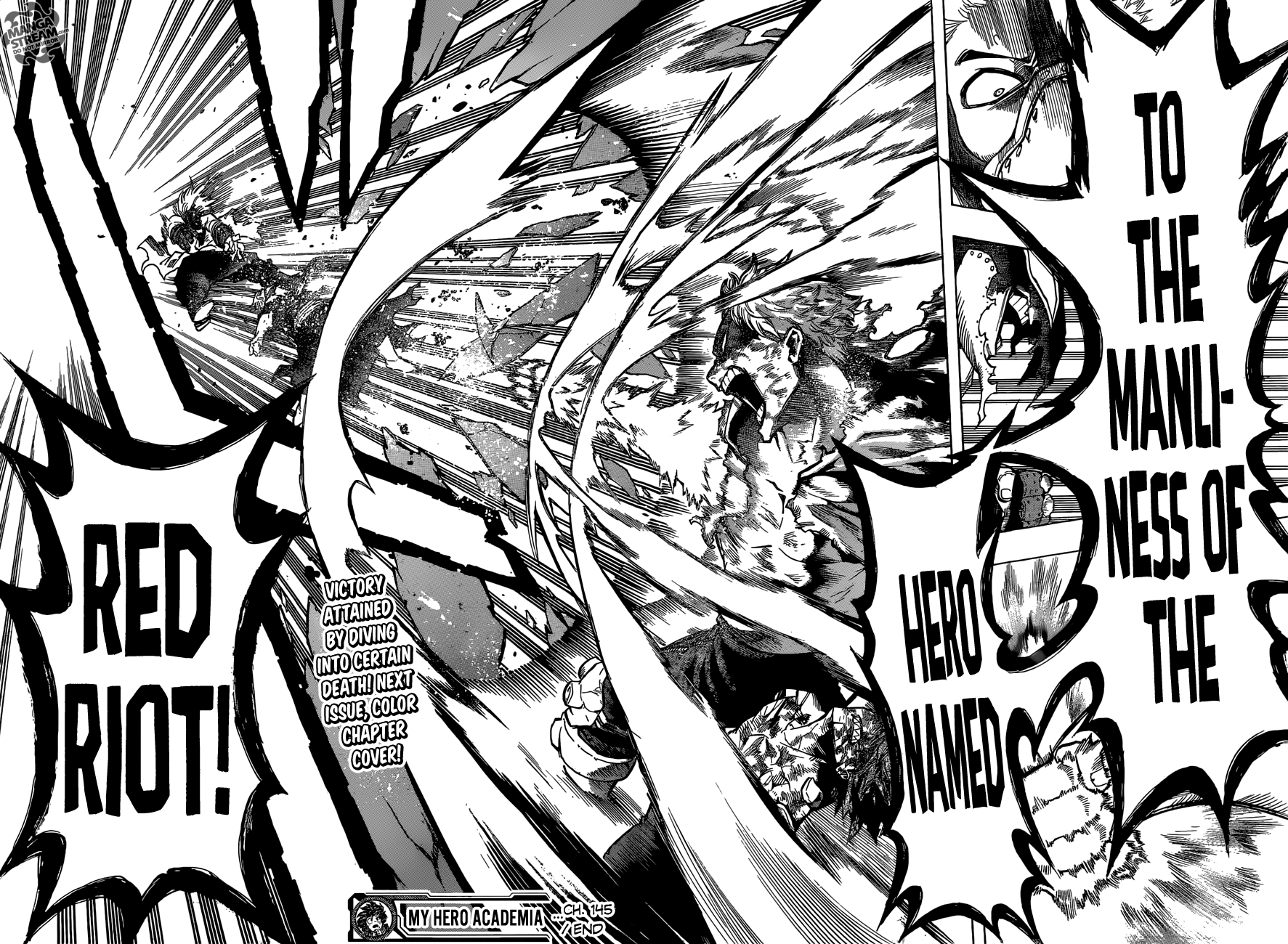 Boku no Hero Academia Chapter 145