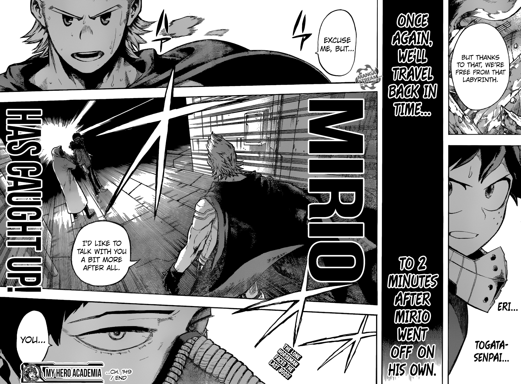 Boku no Hero Academia Chapter 149