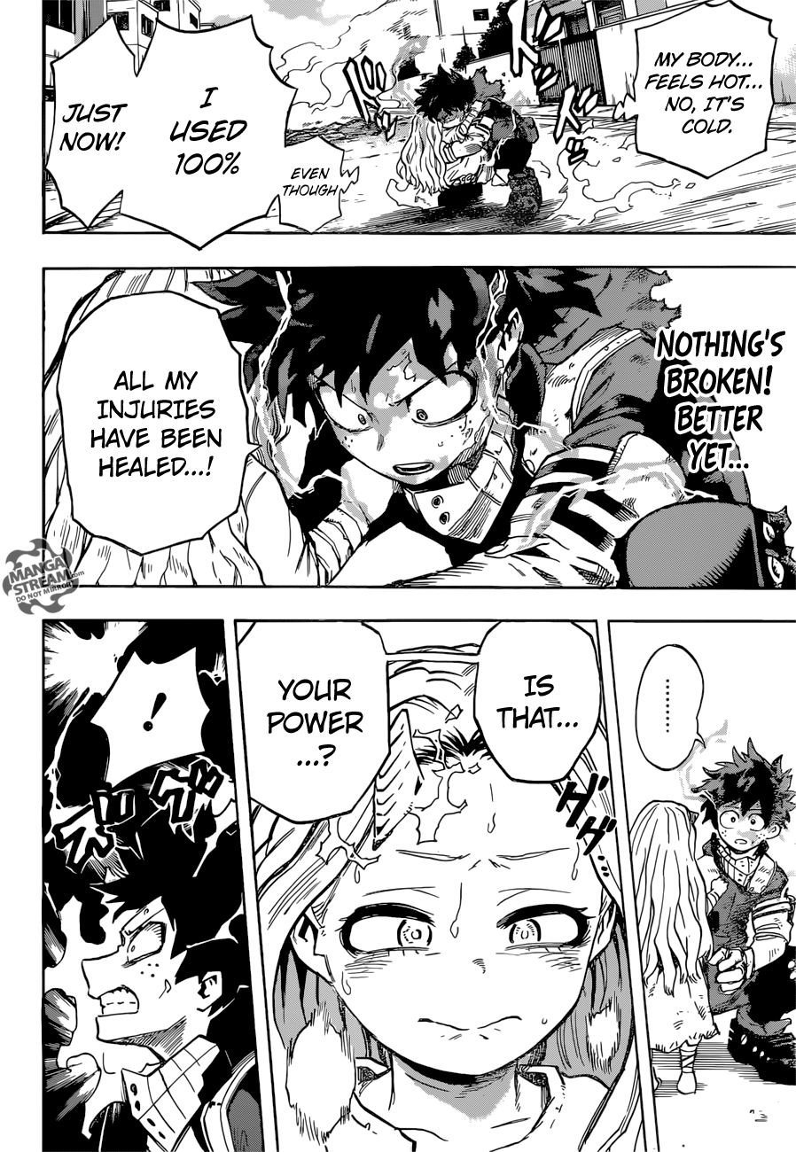 Boku no Hero Academia Chapter 157