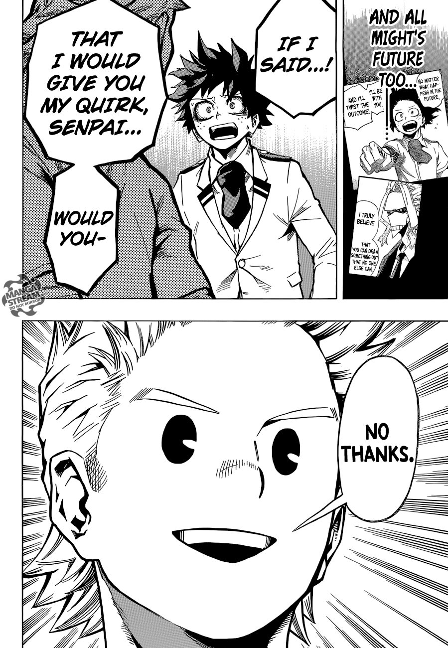 Boku no Hero Academia Chapter 162