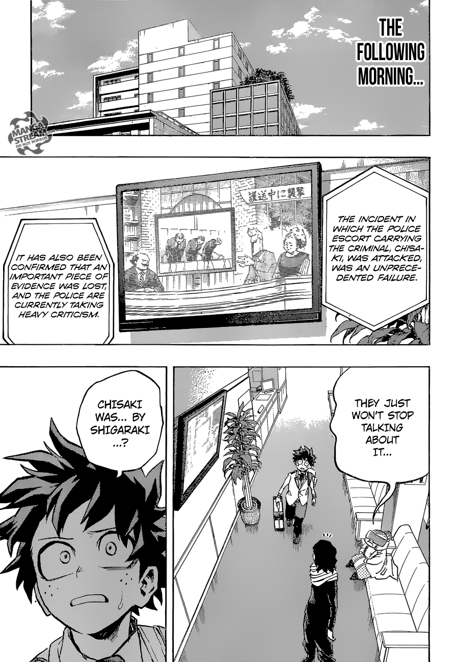 Boku no Hero Academia Chapter 162