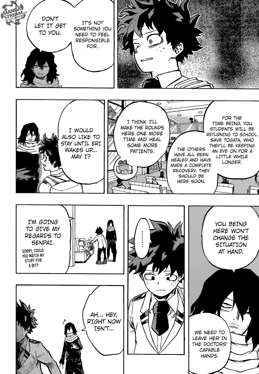 Boku no Hero Academia Chapter 162