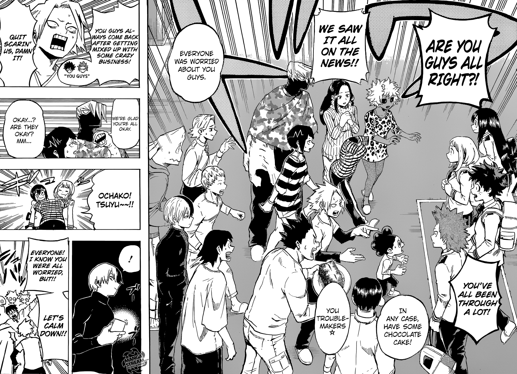 Boku no Hero Academia Chapter 163