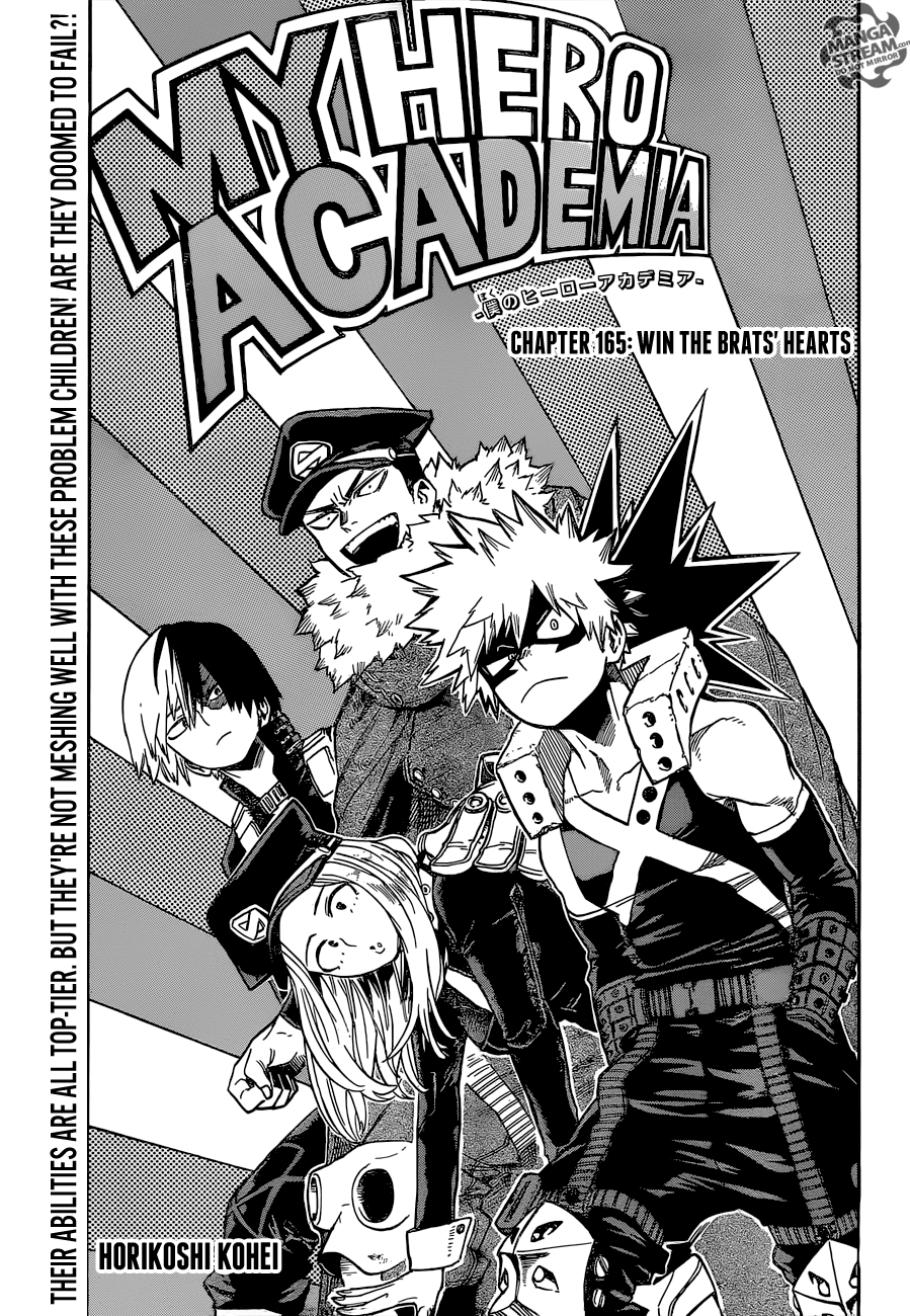 Boku no Hero Academia Chapter 165