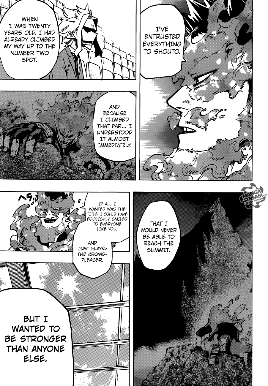 Boku no Hero Academia Chapter 165