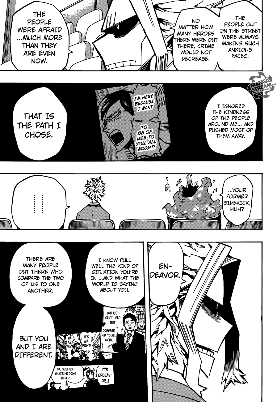 Boku no Hero Academia Chapter 165