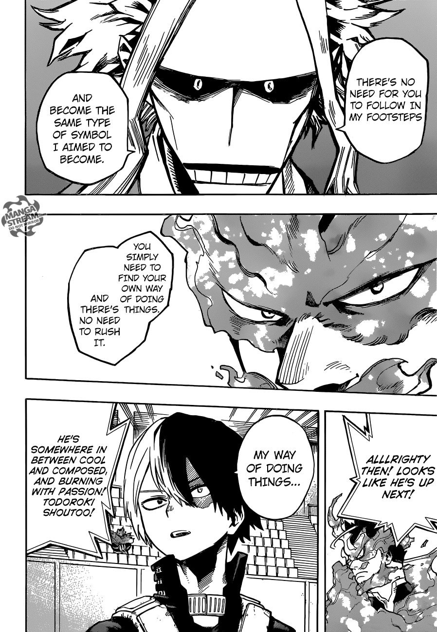 Boku no Hero Academia Chapter 165