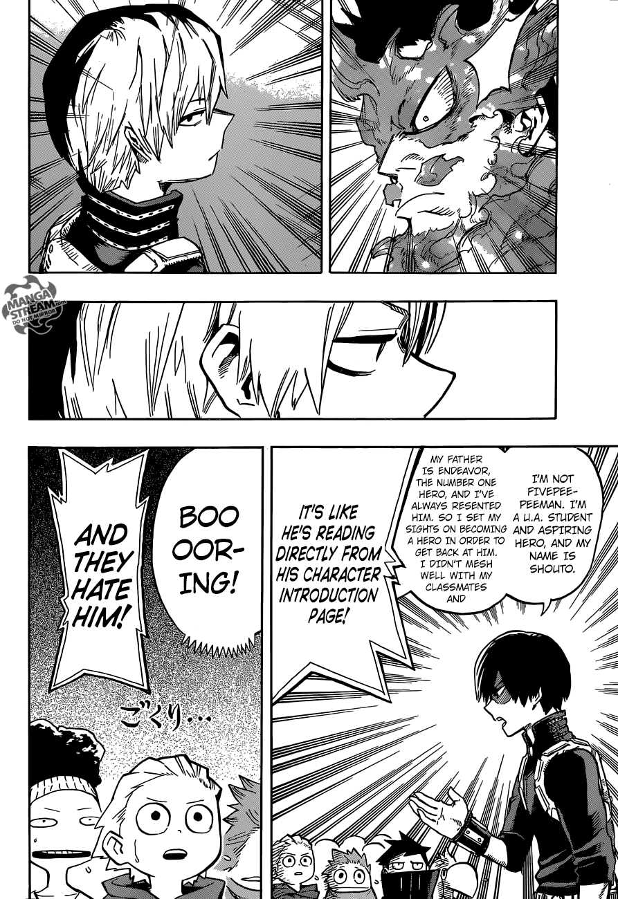 Boku no Hero Academia Chapter 165