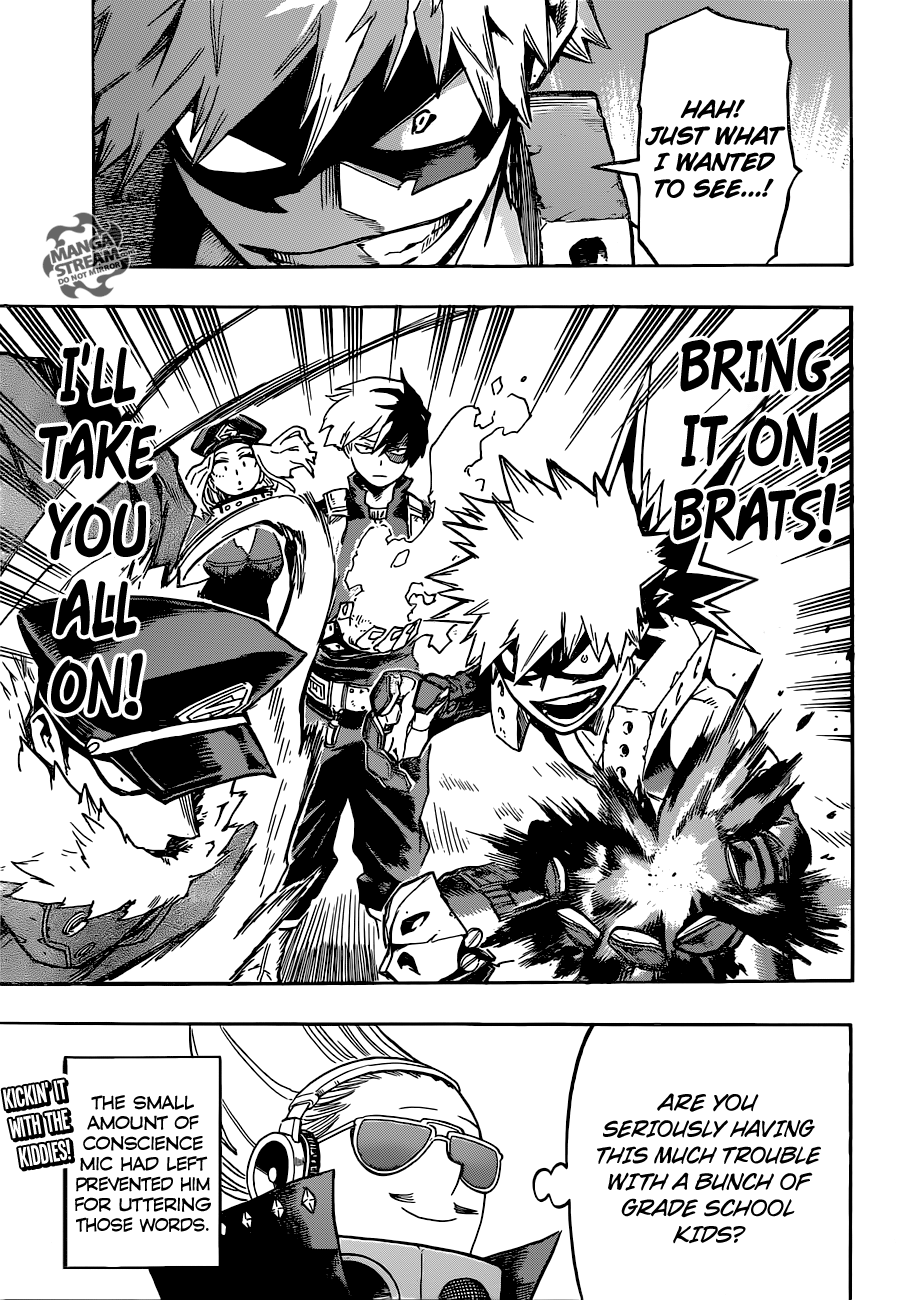 Boku no Hero Academia Chapter 165