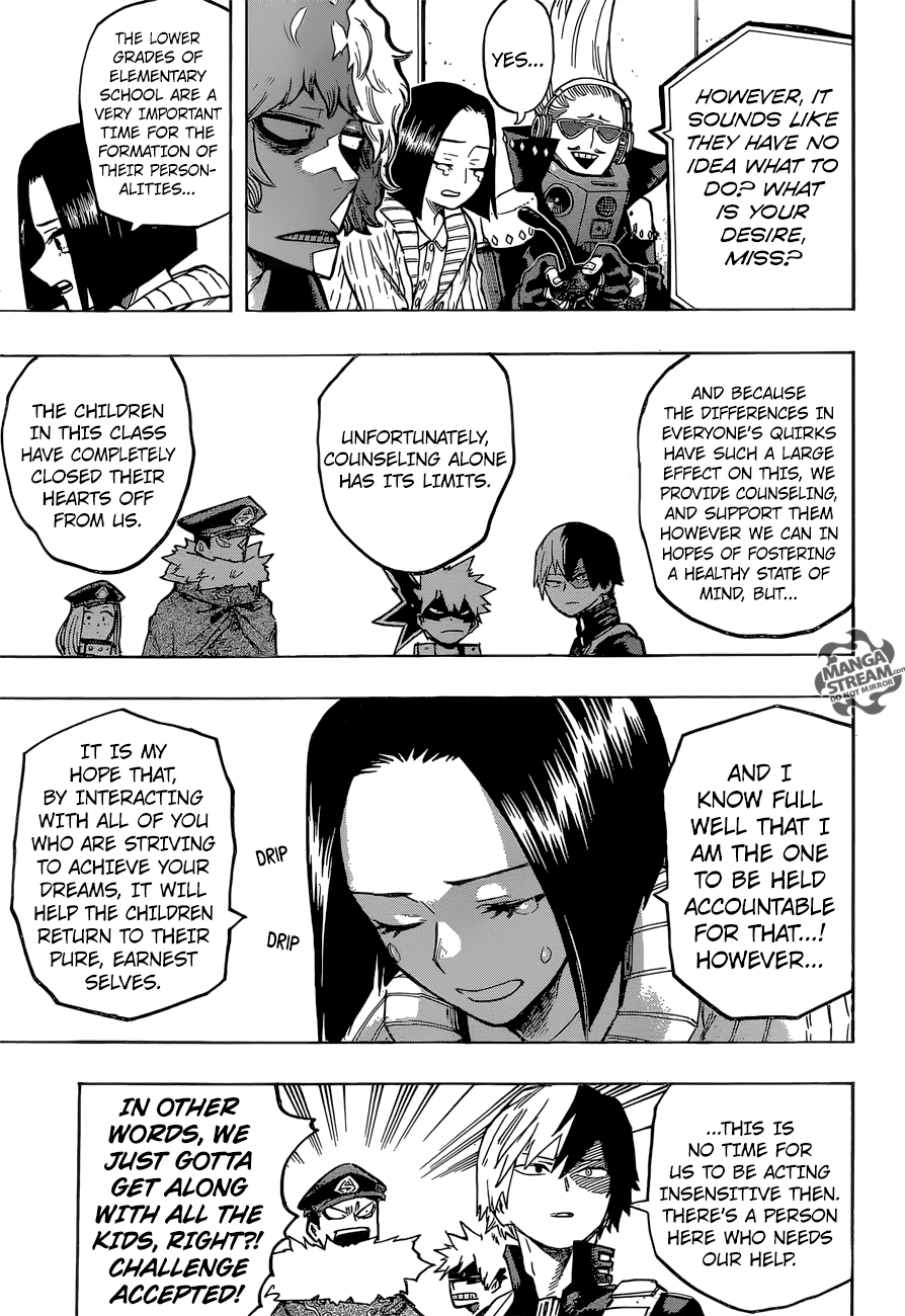 Boku no Hero Academia Chapter 165