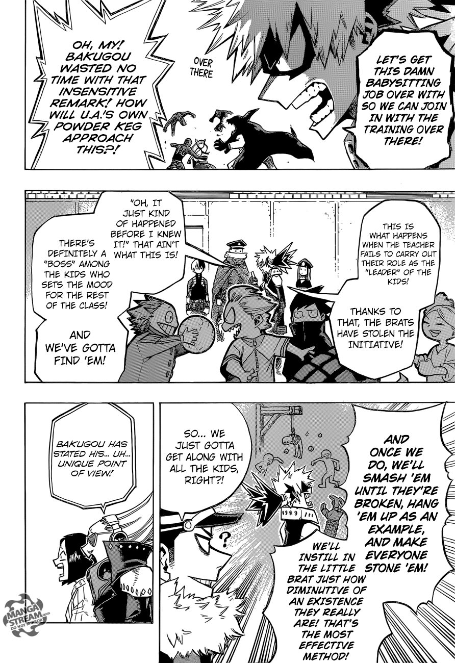 Boku no Hero Academia Chapter 165