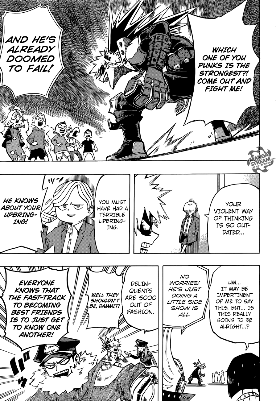 Boku no Hero Academia Chapter 165