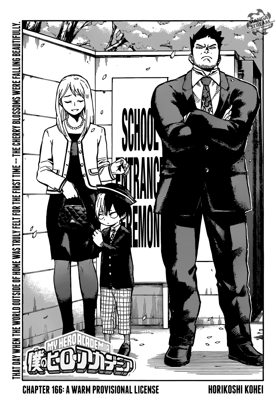 Boku no Hero Academia Chapter 166