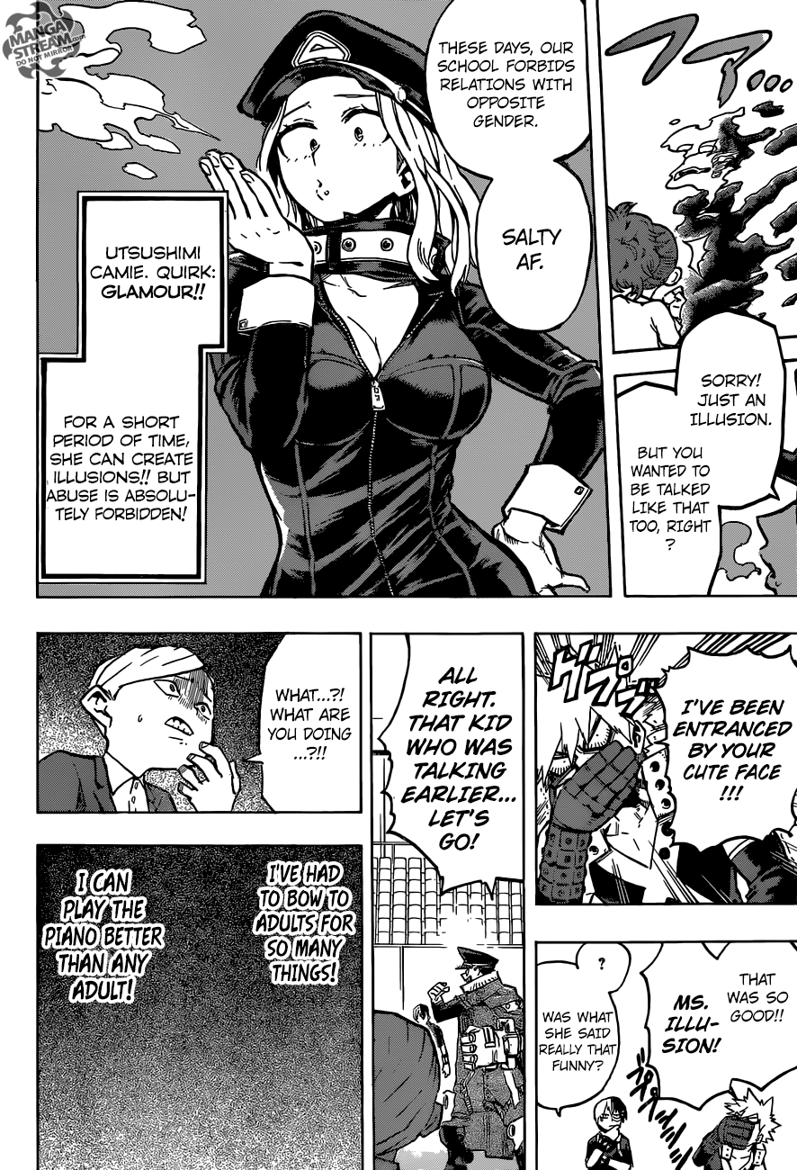 Boku no Hero Academia Chapter 166