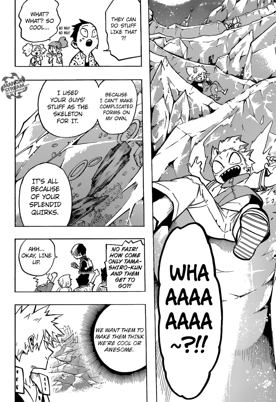 Boku no Hero Academia Chapter 166