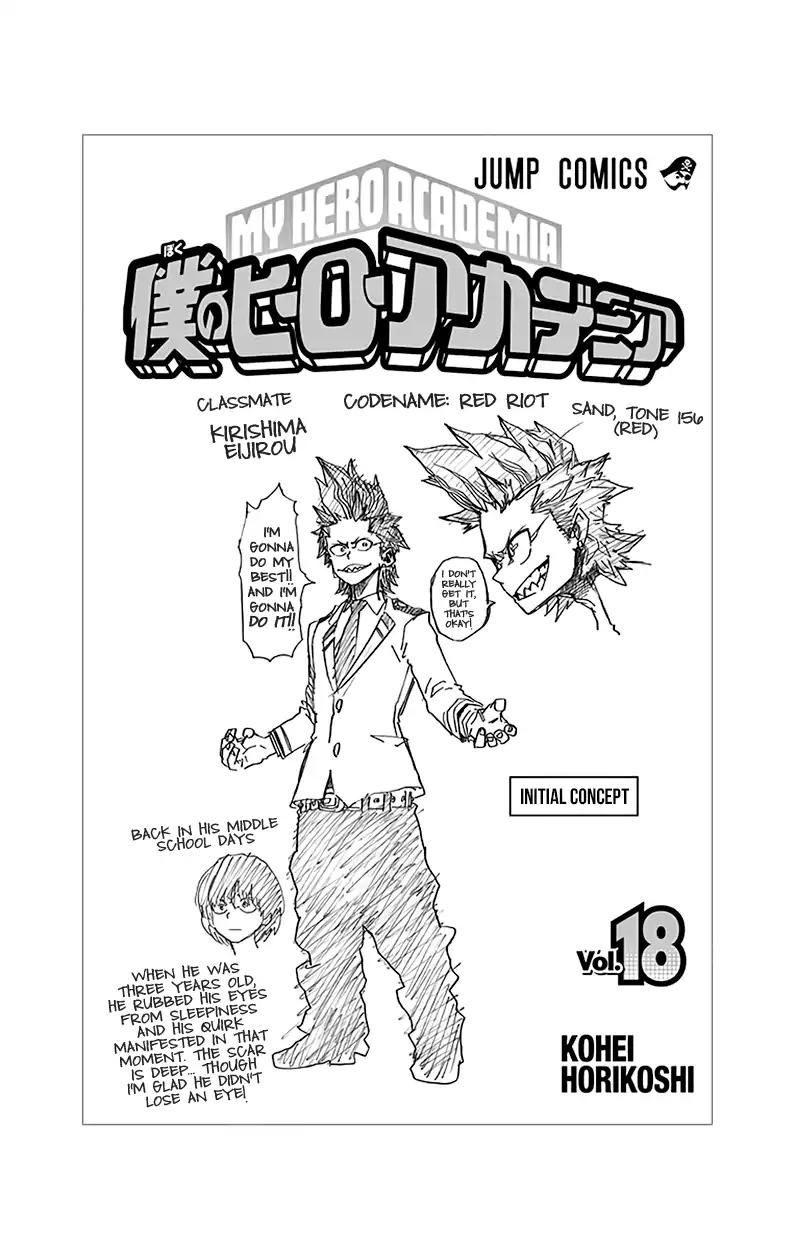 Boku no Hero Academia Chapter 167.5