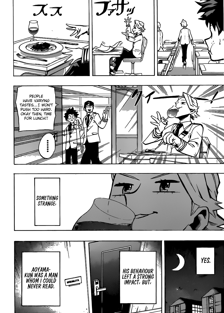 Boku no Hero Academia Chapter 167