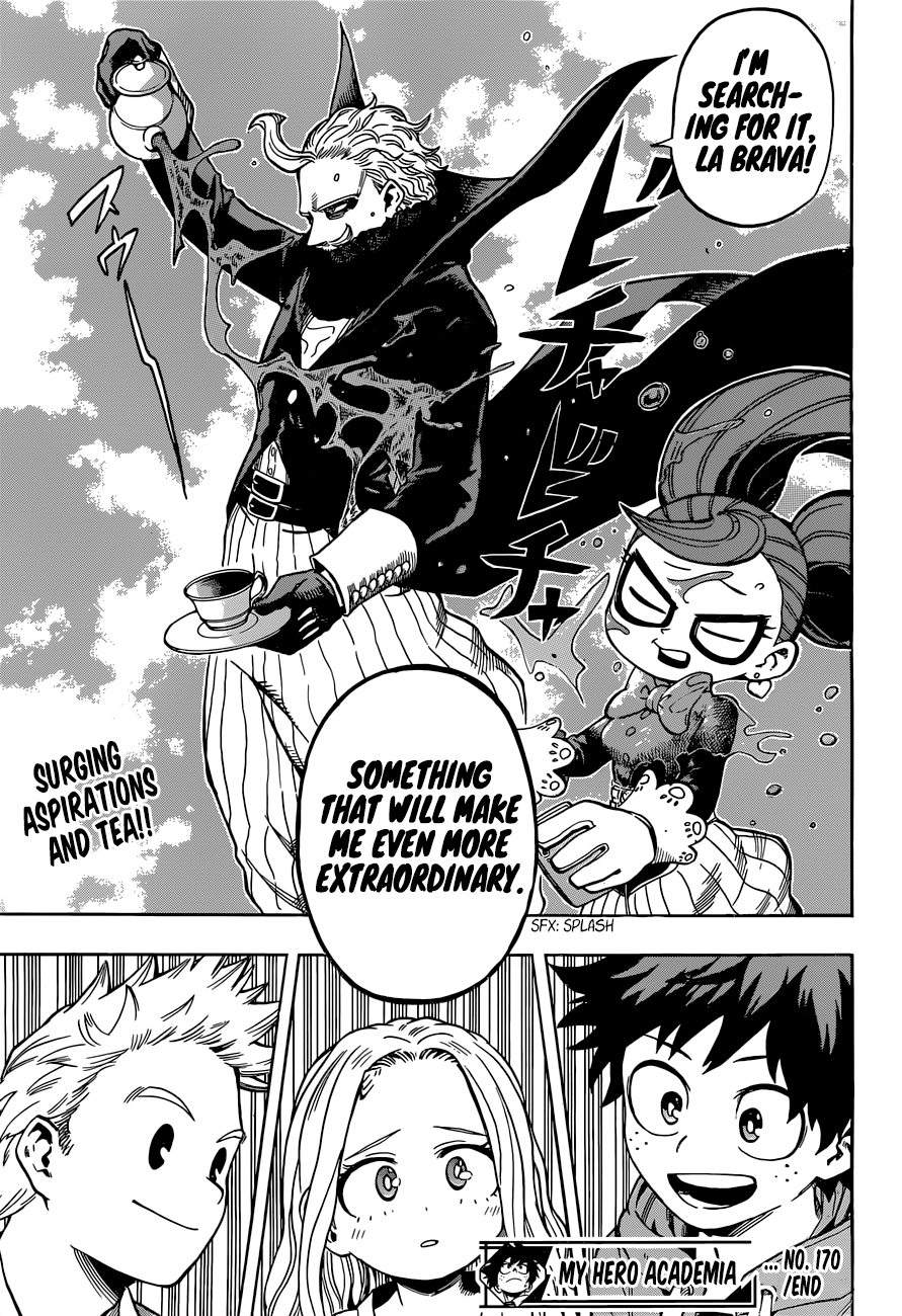 Boku no Hero Academia Chapter 170