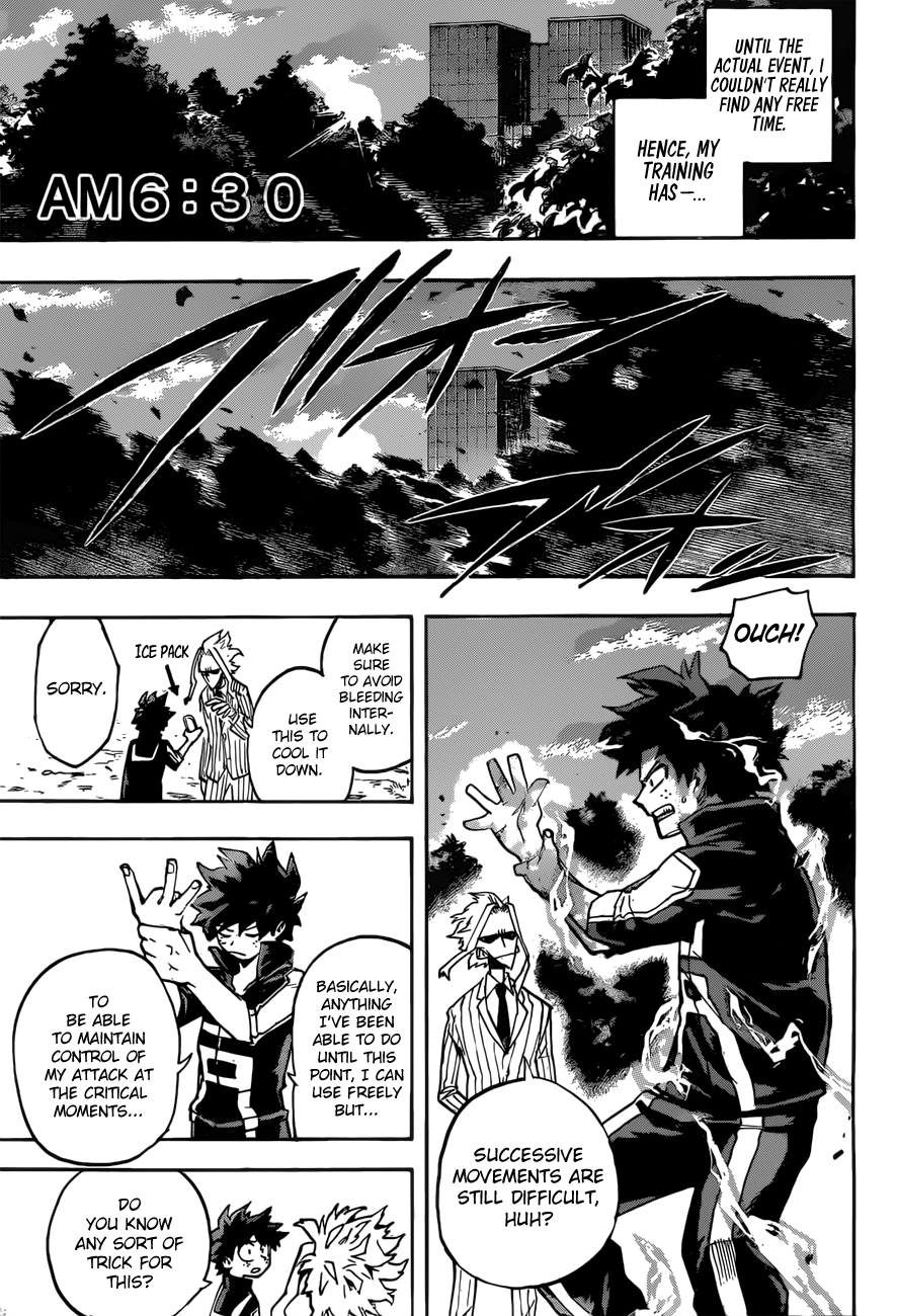 Boku no Hero Academia Chapter 174