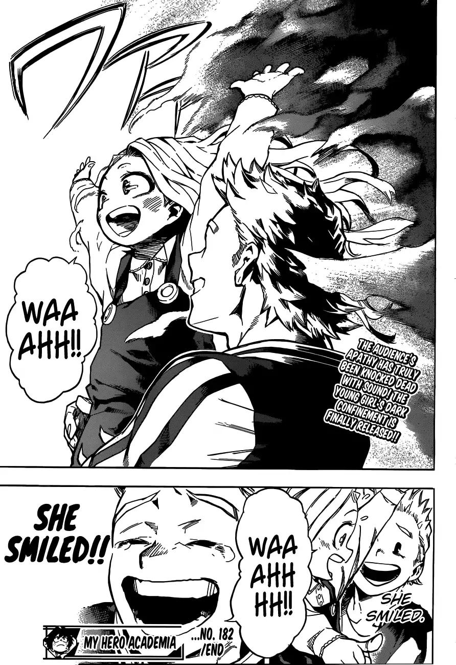 Boku no Hero Academia Chapter 182