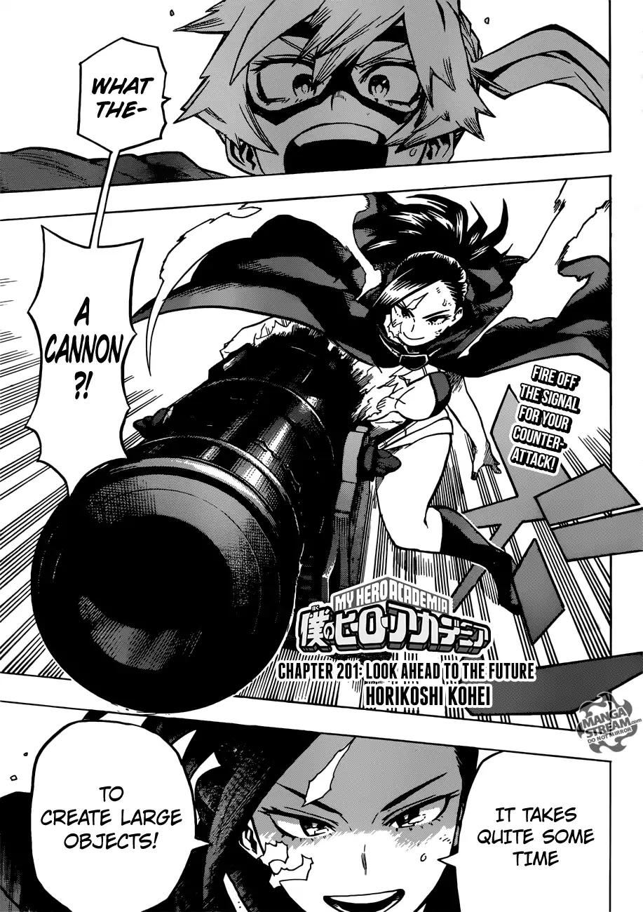 Boku no Hero Academia Chapter 201