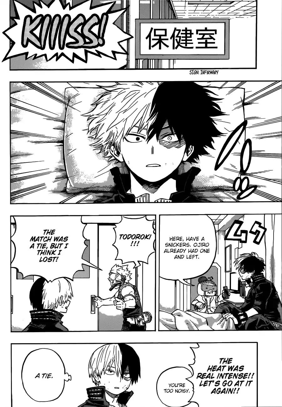 Boku no Hero Academia Chapter 206