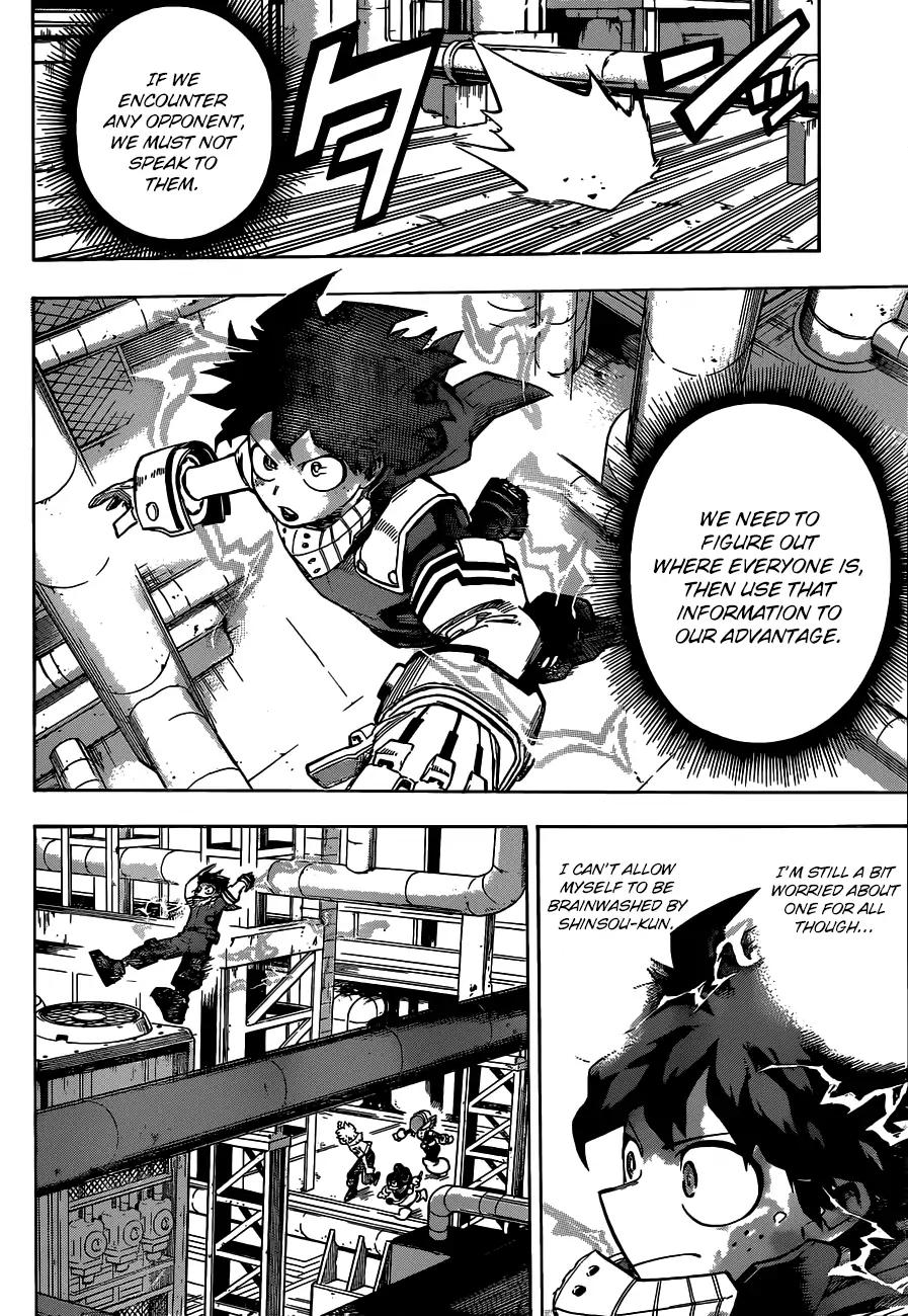 Boku no Hero Academia Chapter 210